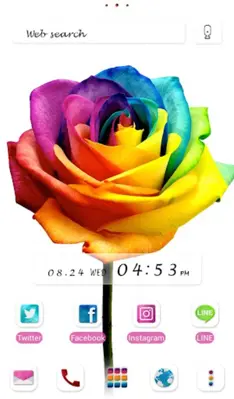 Rainbow Rose android App screenshot 3